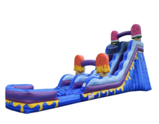 Cool Pops 19ft Water Slide w/ Pool