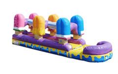 Popsicle Single Lane Slip and Slide w/ Pool - New!