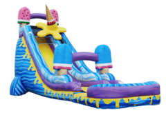 I-Scream 24 ft Jumbo Water Slide w/ Pool #1- New!