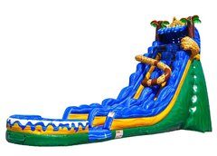 Jungle Jaguar 19ft Water Slide w/ Pool