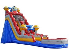 Outer Space 19ft Water Slide w/ Pool