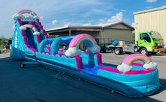 Perfectly Imperfect 19' Water Slide w/ Slip & Slide- New!