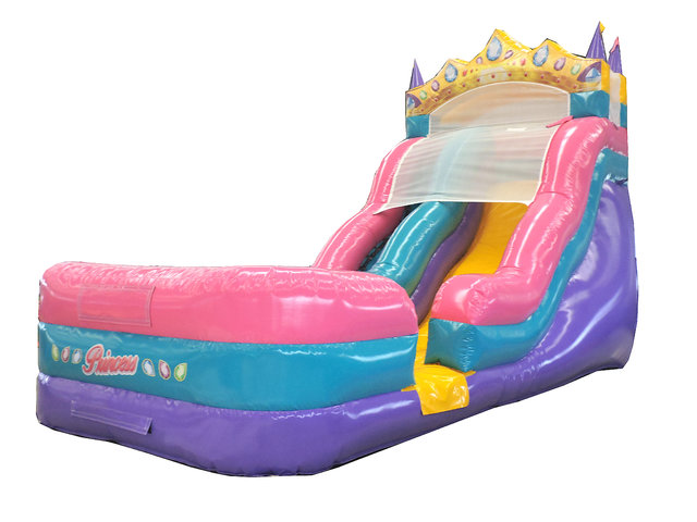 Princess 18ft Water Slide w/ Splash Landing